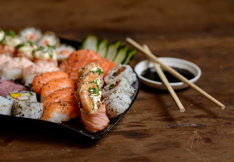 tipos de sushi rolls recetas