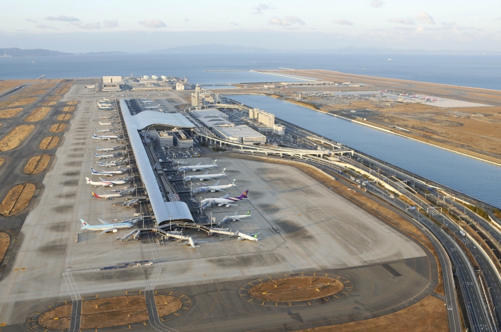 aeropuerto internacional de kansai en osaka japón