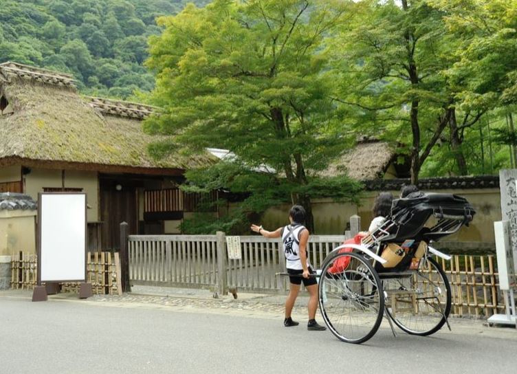 viajar en rickshaw kioto viajar en rickshaw kioto