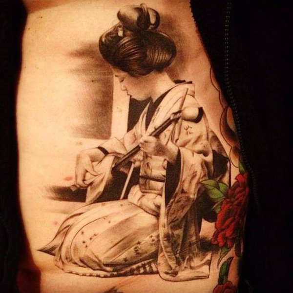 geisha tattoo significado