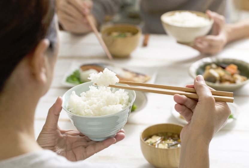 arroz blanco japones alimentacion japonesa