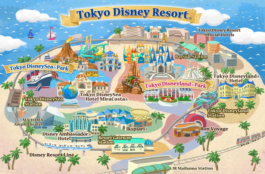 mapa tokyo disney resort mapa tokyo disney resort