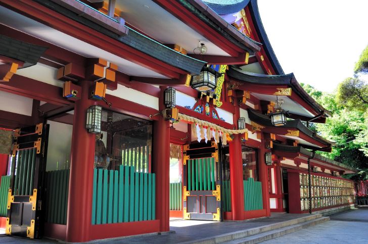 santuario hie jinja tokyo