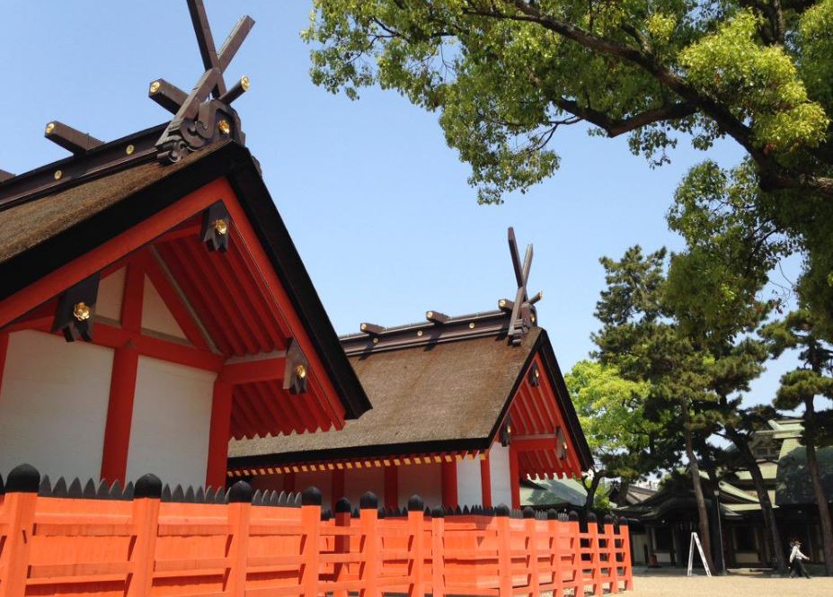 santuario sumiyoshi taisha osaka