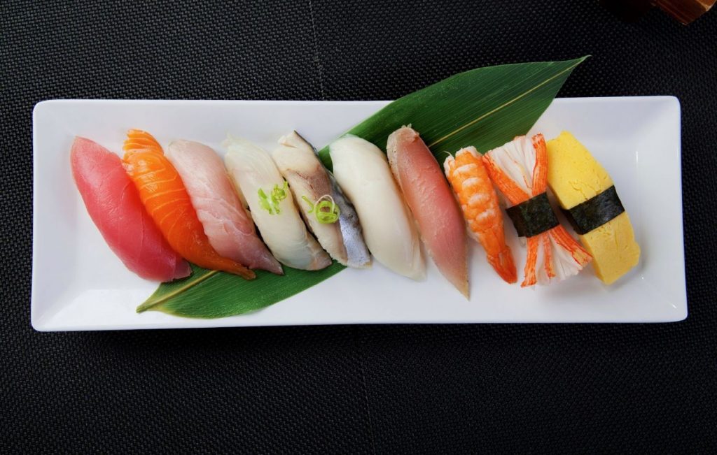 cuántos tipos de nigiri hay