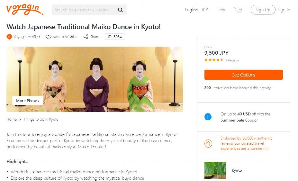 danza tradicional japonesa maikos