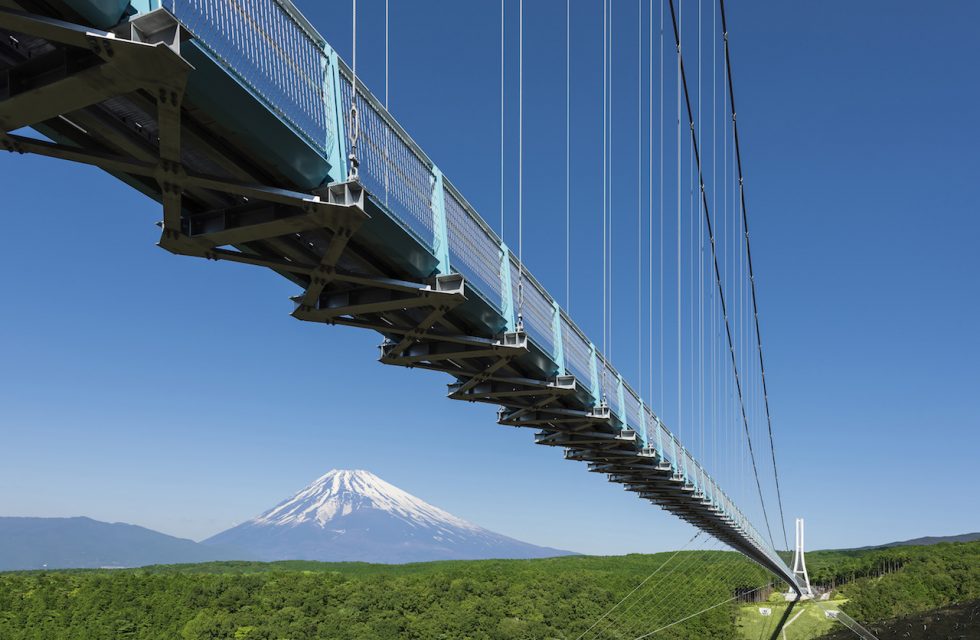 Mishima Skywalk puente peatonal