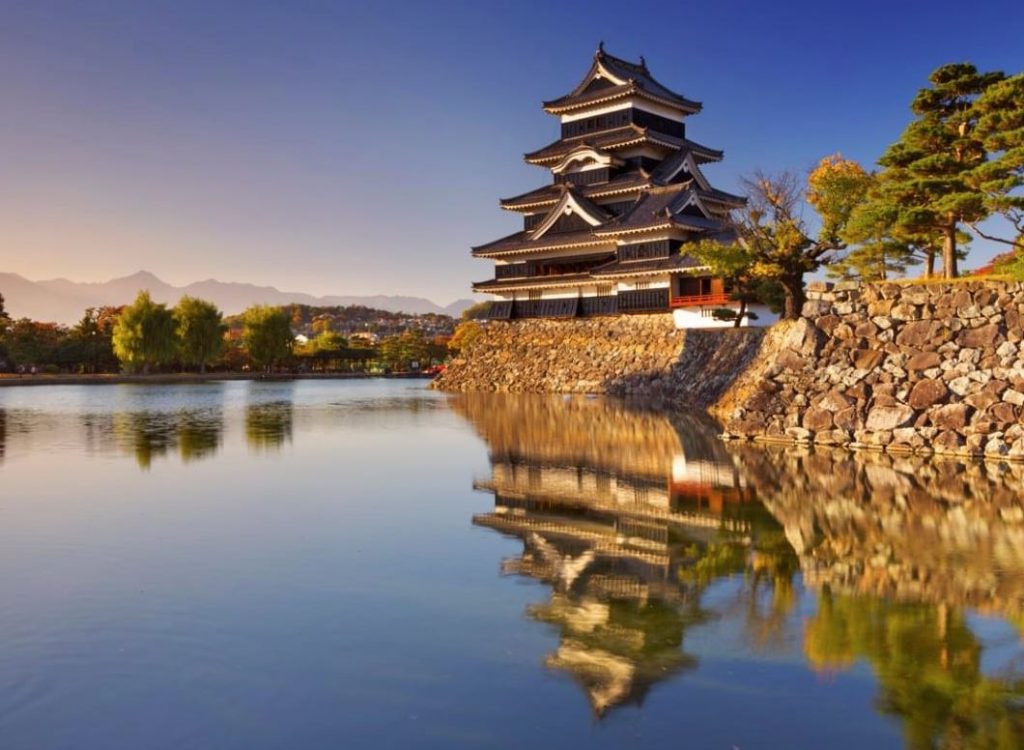 el castillo de matsumoto en nagano