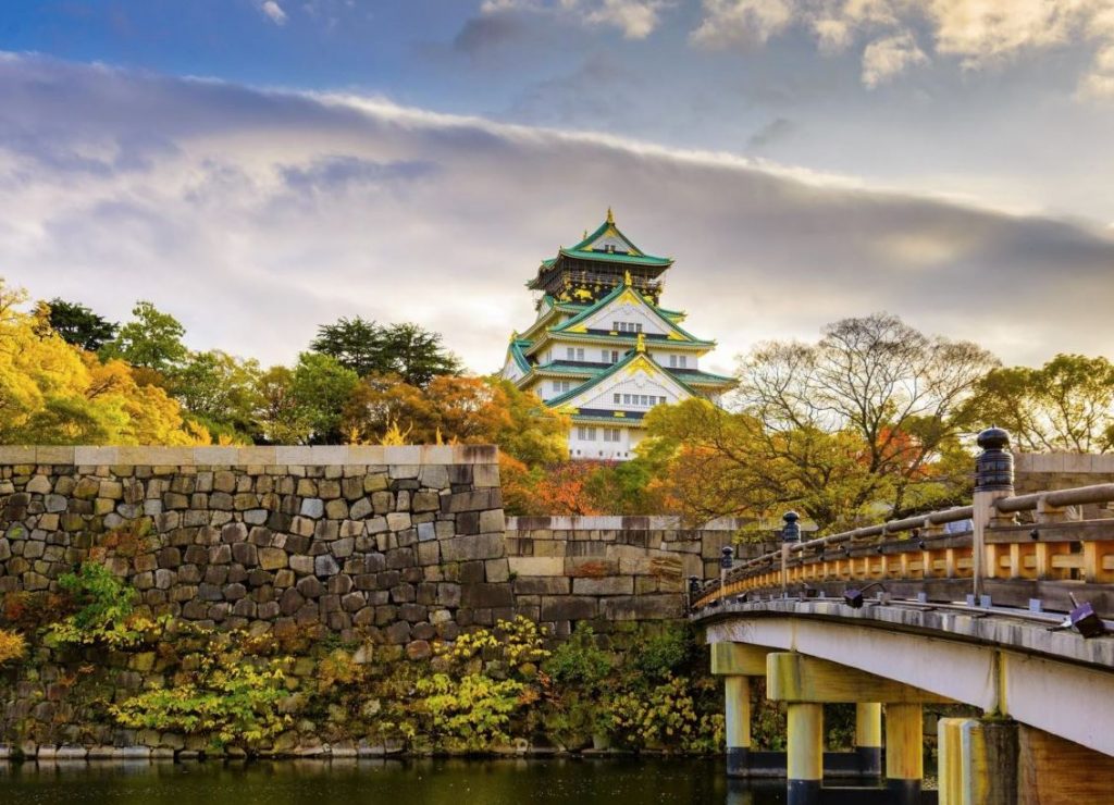 lugares que visitar en japon castillo de osaka