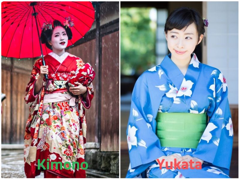 diferencia entre kimono y yukata - japon alternativo