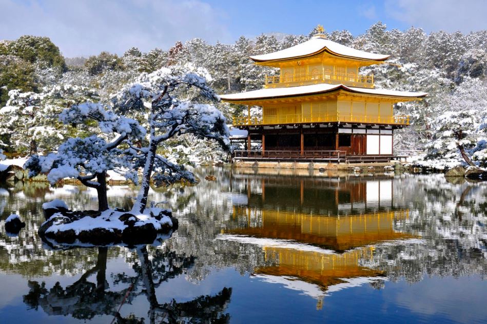 Pavilhão Dourado Kyoto Nevado