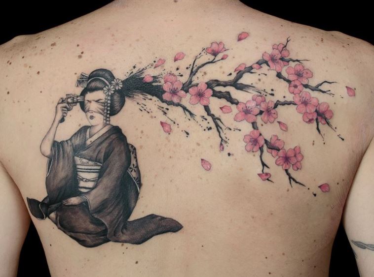tatuaje japones geisha significado