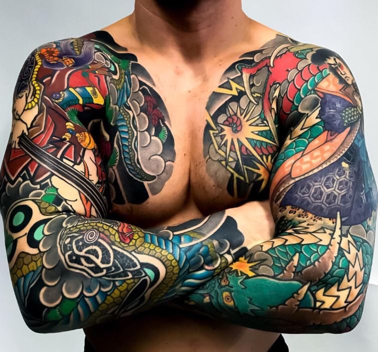 tatuajes japoneses tebori