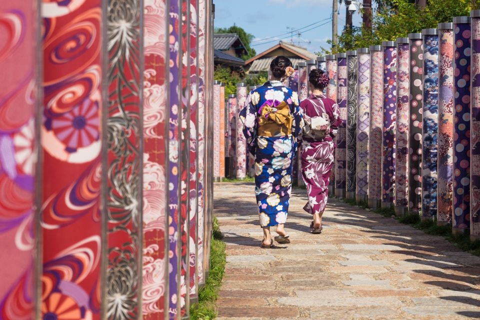 vestir kimono en kyoto