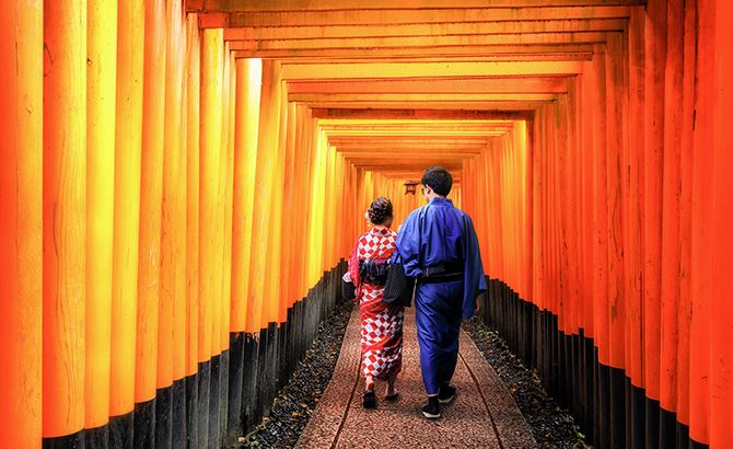 viajes recien casados japon fushimi inari