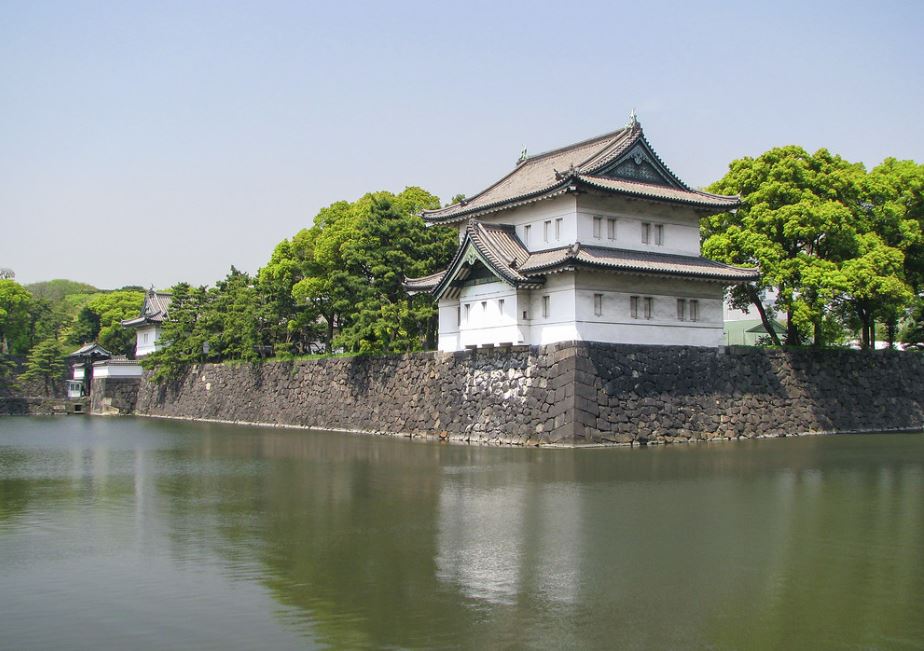 castillo chiyoda tokio japon