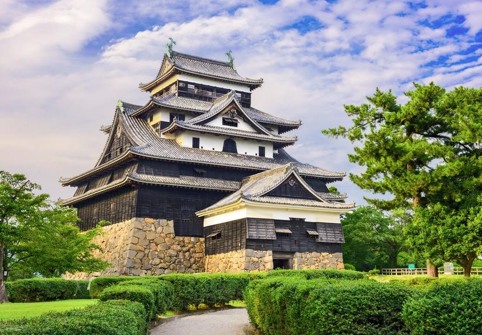 castillo de matsue japon