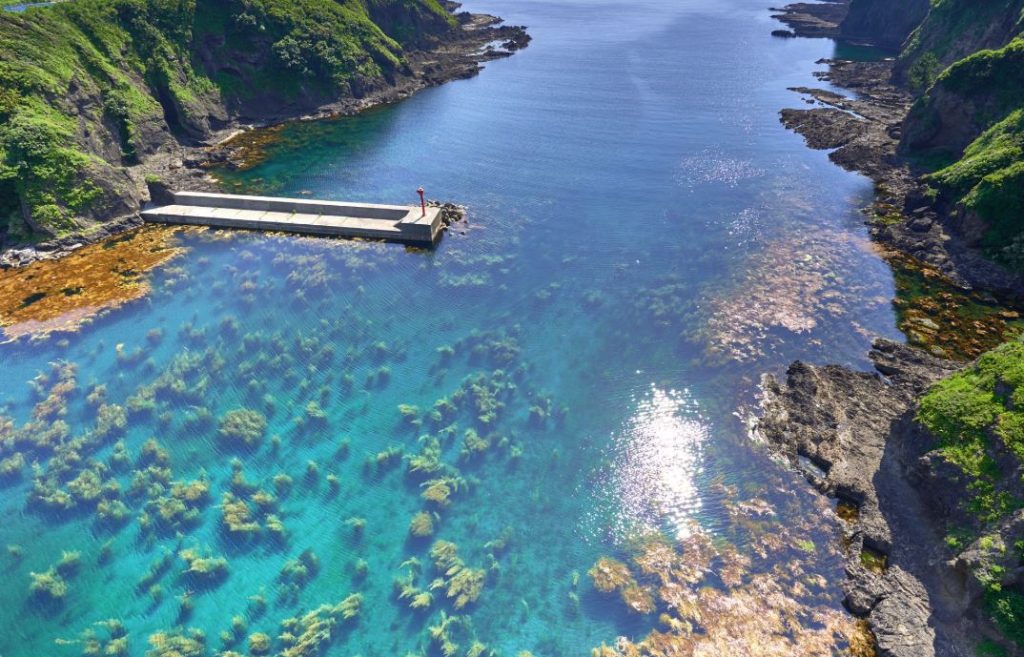 isla sado shi en japon