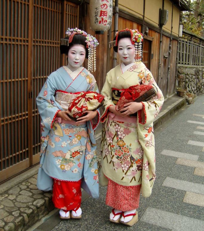 maikos japonesas en kioto