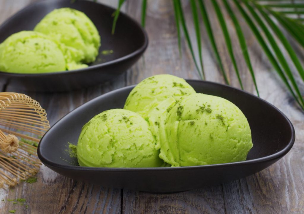 receta helado de te verde matcha thermomix