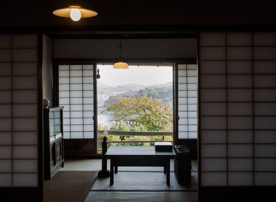 biombo japones antiguo