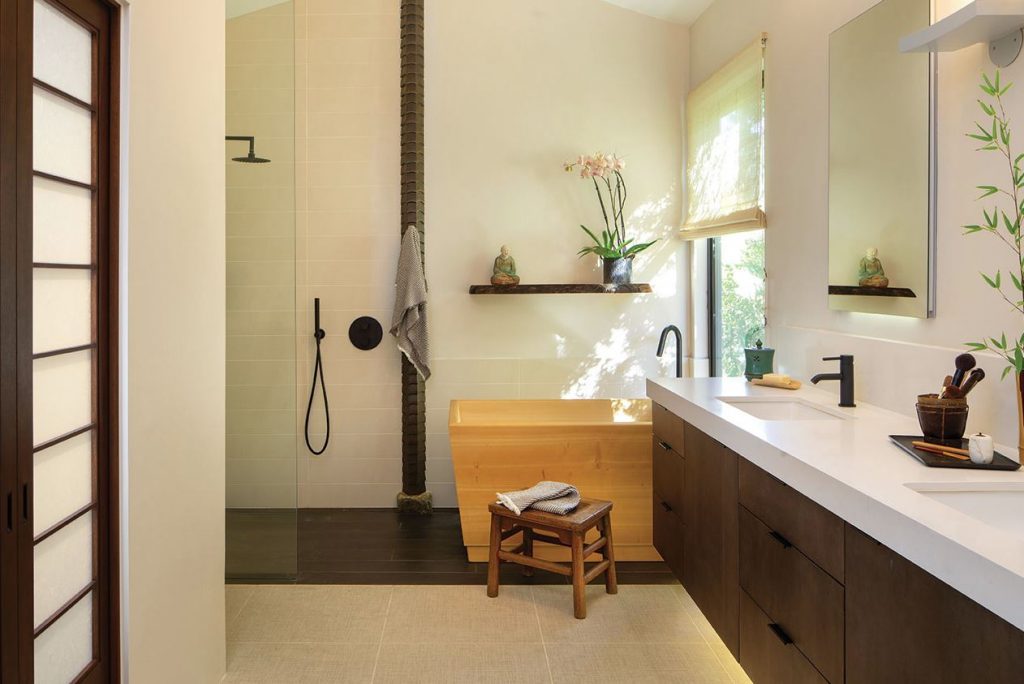 como es un cuarto de baño japones