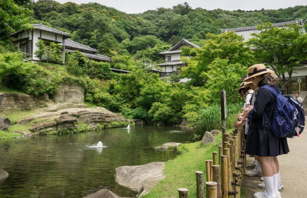 jardines japoneses templo