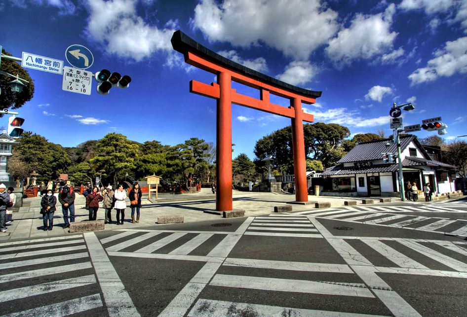 torii de kamakura japon