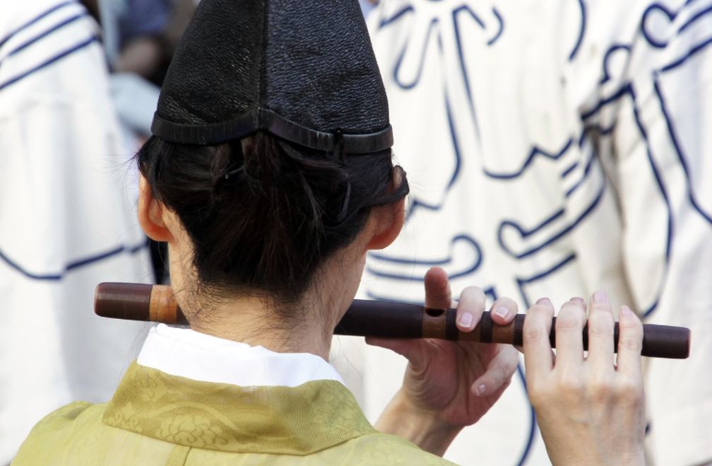 flauta tradicional japonesa ryuteki