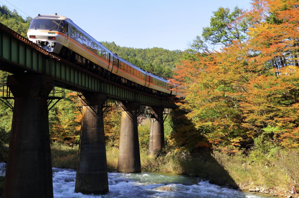tren panoramico japones