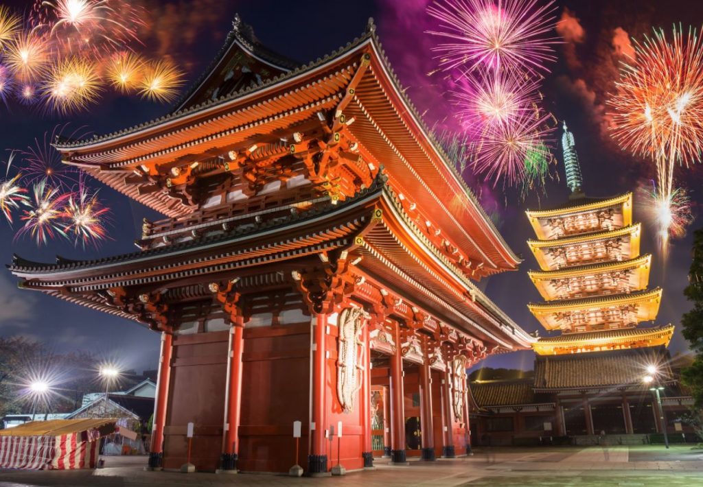 como celebran el año nuevo en japon