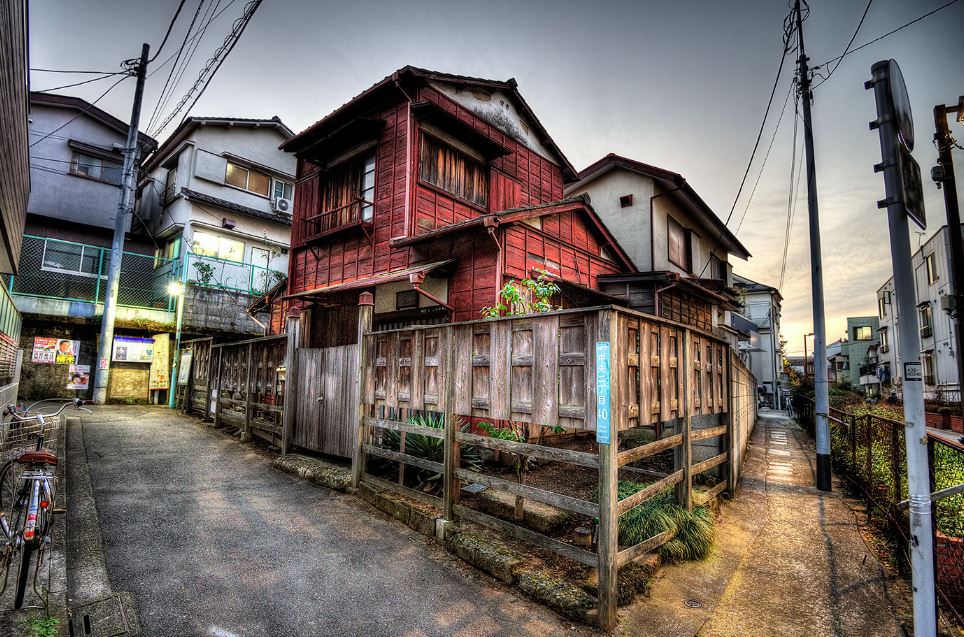 fachadas casas japonesas tradicionales