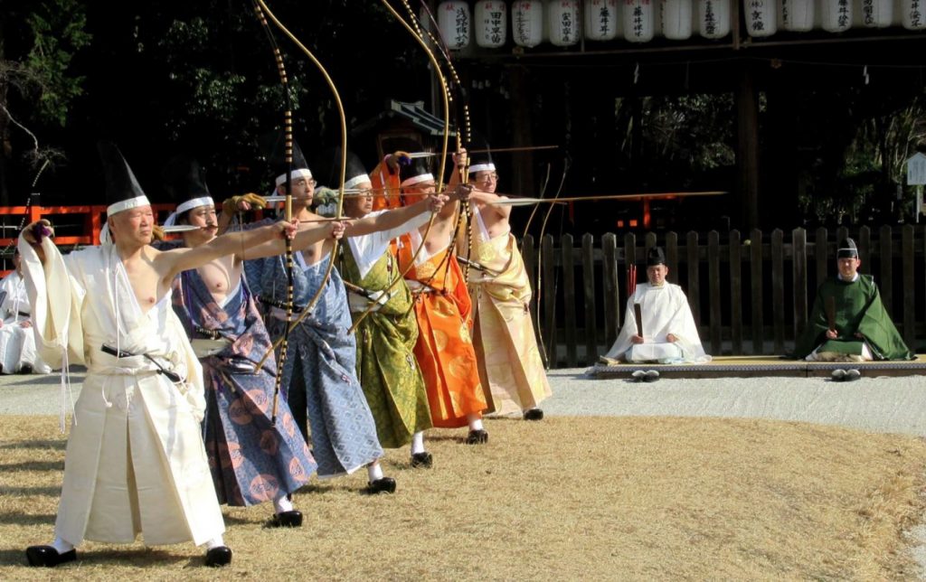 festival con arcos en japon - Musha Jinji