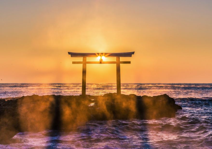 kamiiso torii japon