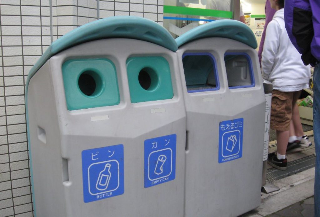 porcentaje de reciclaje en japon