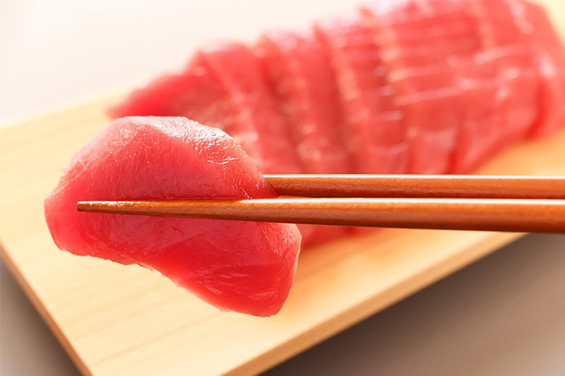 receta sashimi de atún