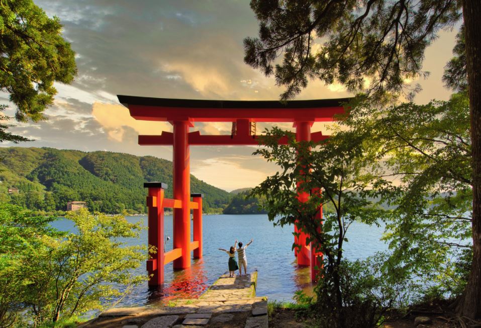 torii de hakone japon