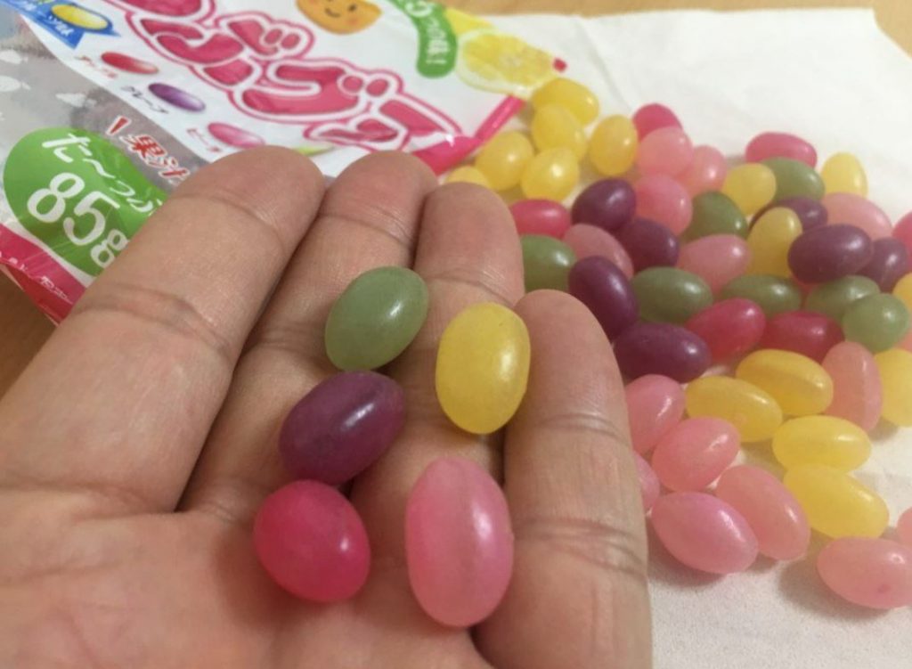 golosinas de sabores jelly candy japon