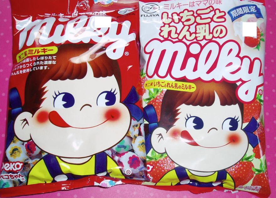 golosinas japonesas milky