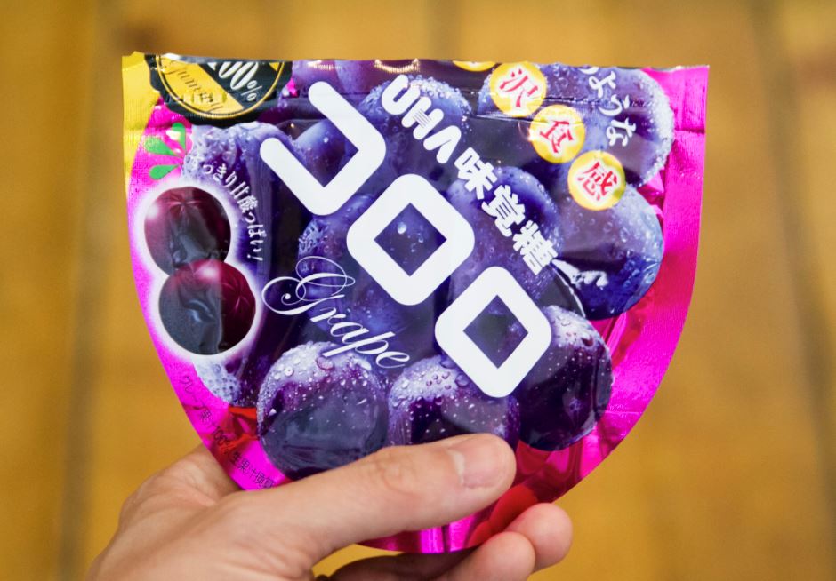 gominolas kororo zumo de uva