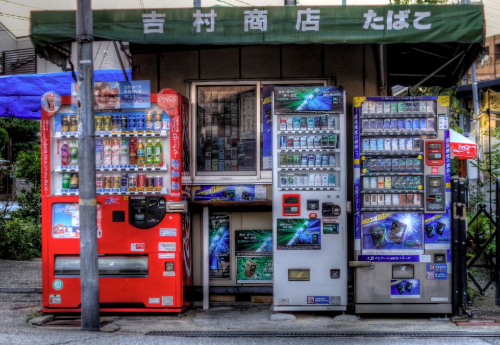 maquinas de tabaco en japon