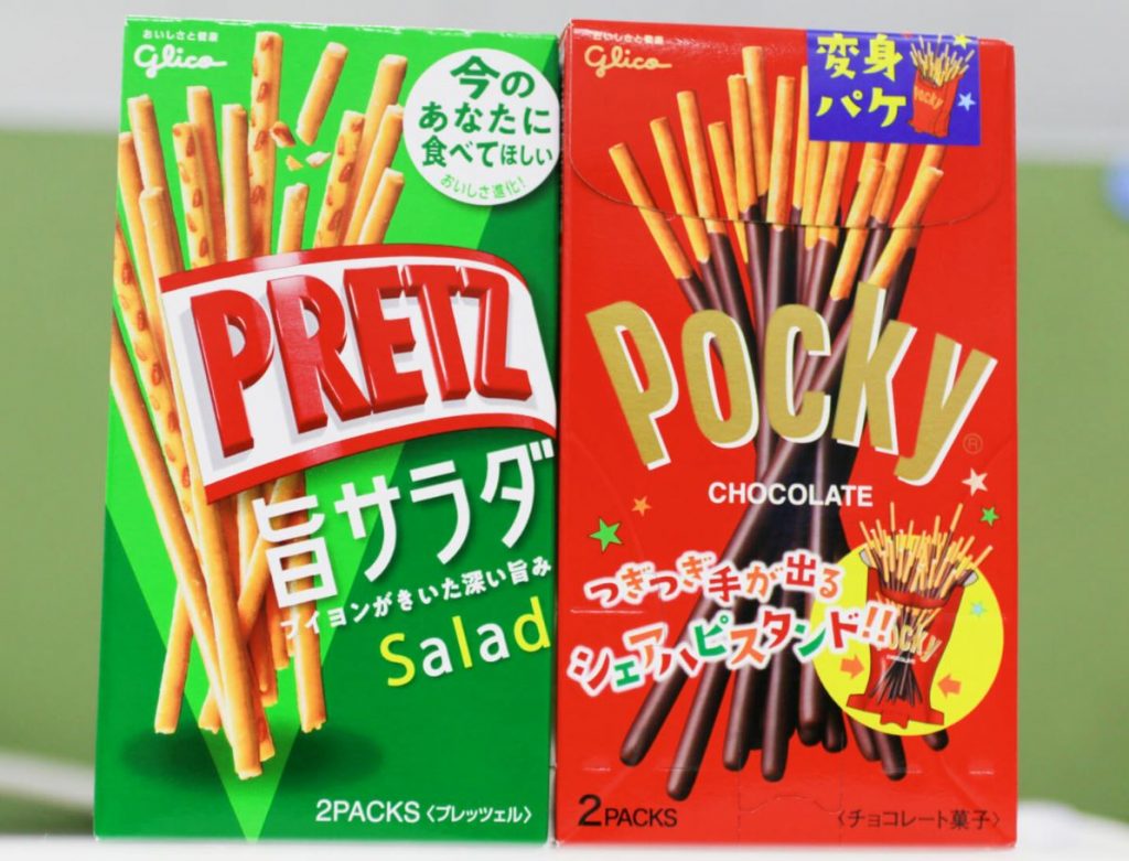 palitos pocky salados dulces