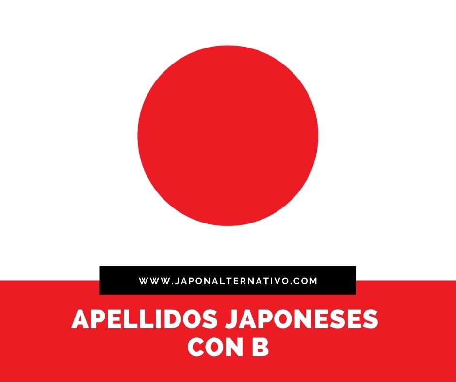 apellidos japoneses con b