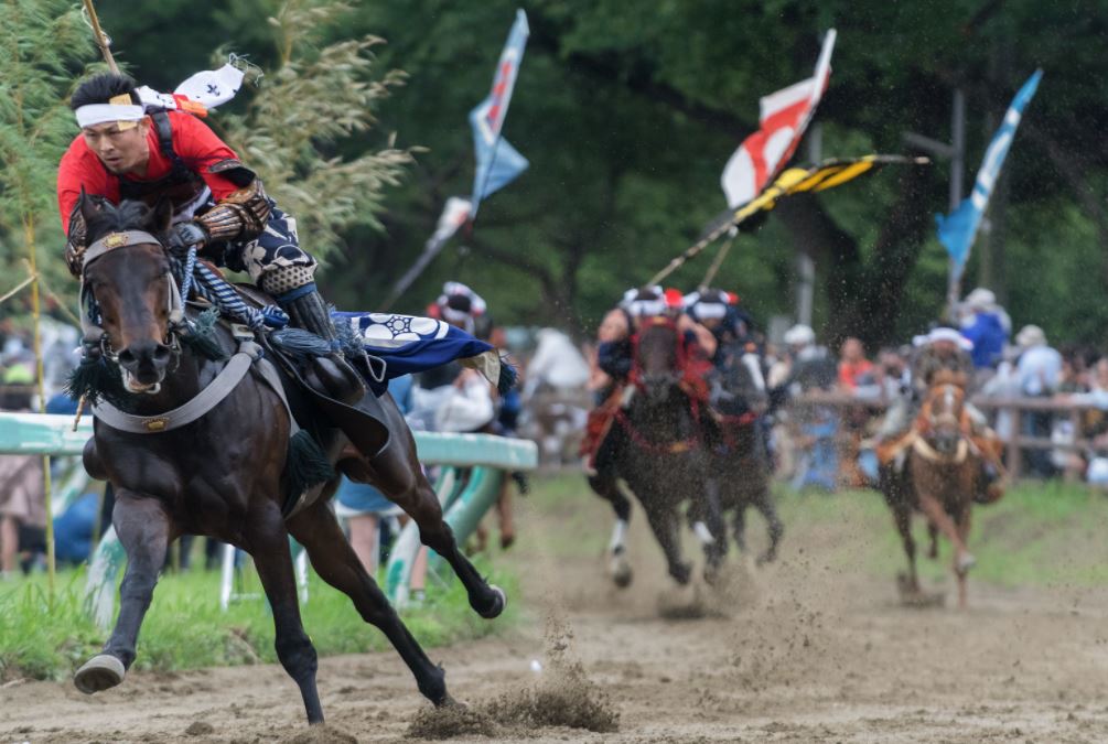 samurai en caballo samurai en caballo