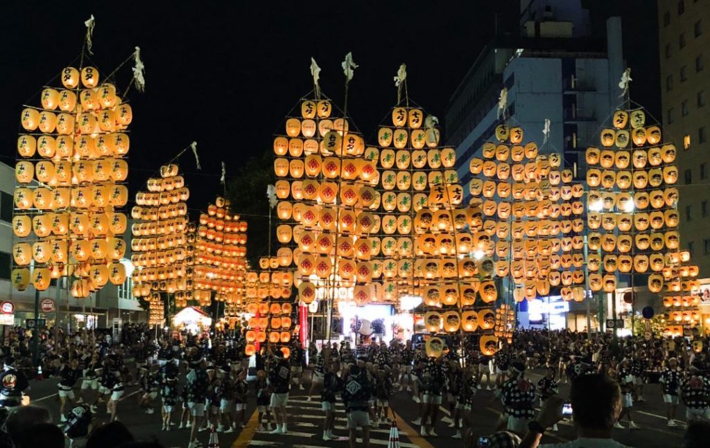 akita kanto matsuri festival