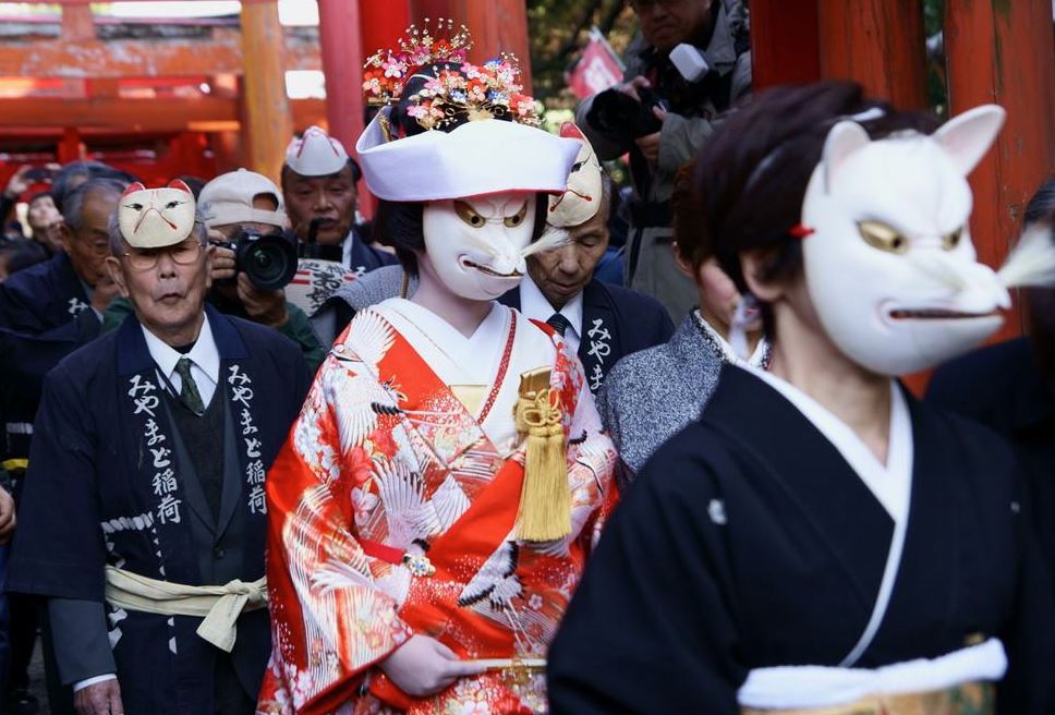 como hacer mascaras kitsune