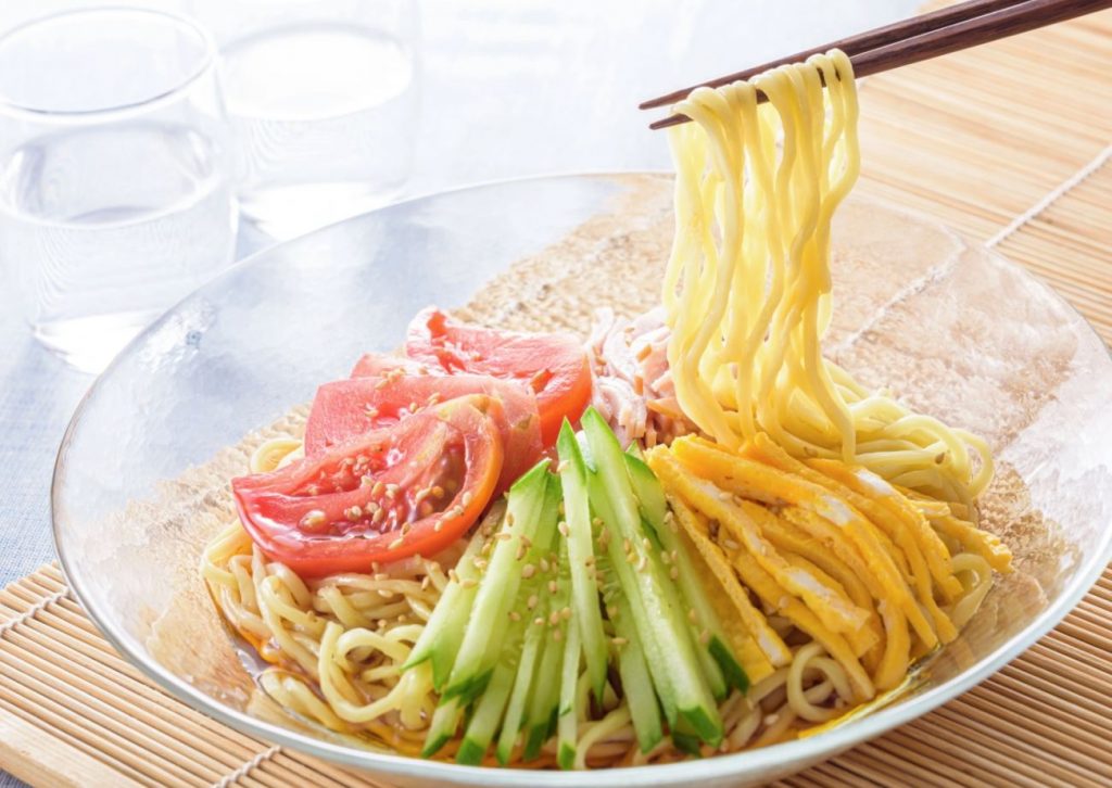 ramen frio de verano