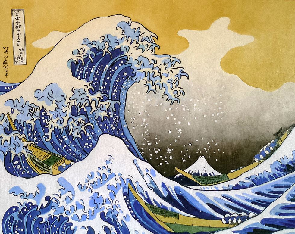 katsushika hokusai la gran ola de kanagawa