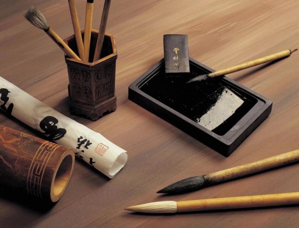 material caligrafia japonesa