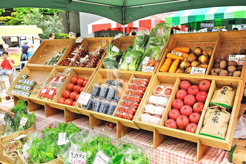 donde comprar verduras en tokio